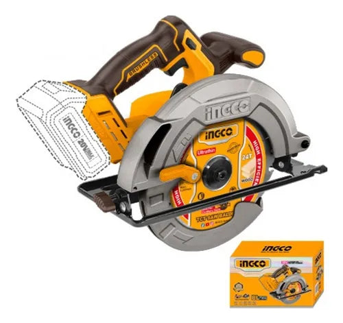 Sierra Circular INGCO 20V INALAMBRICA
